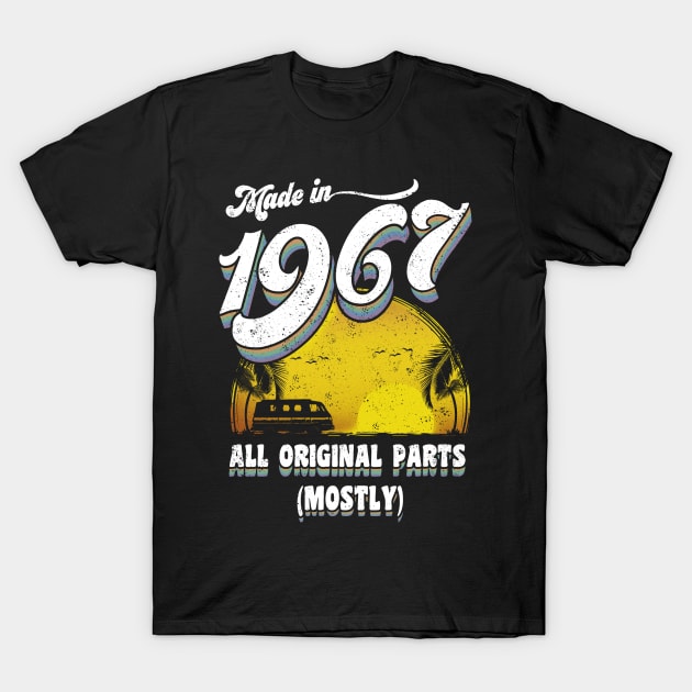 Made in 1967 All Original Parts (Mostly) T-Shirt by KsuAnn